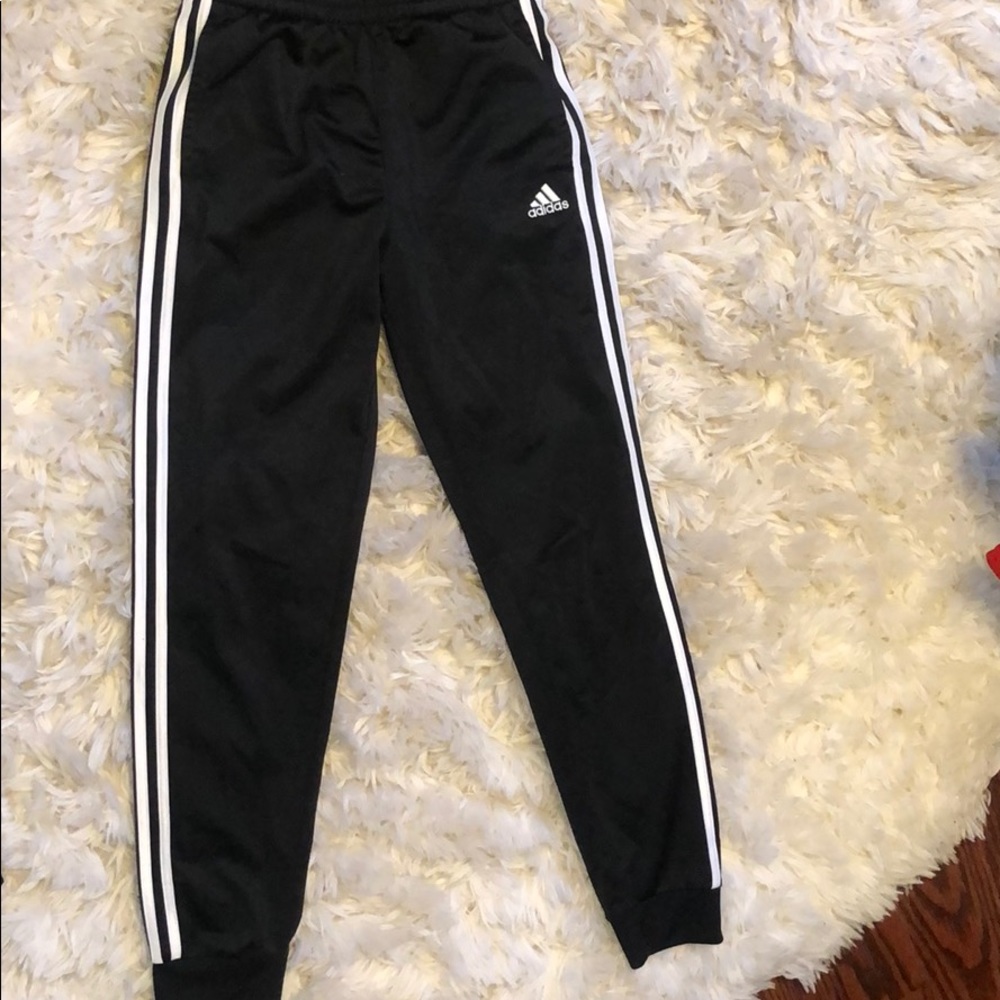 Adidas 3 stripe Joggers Big Kids